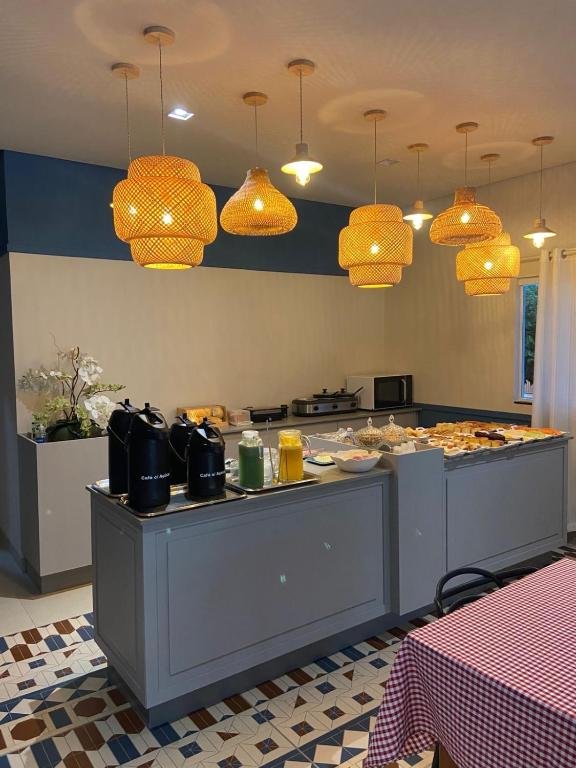 Hotel Mirage breakfast area in Alta Floresta